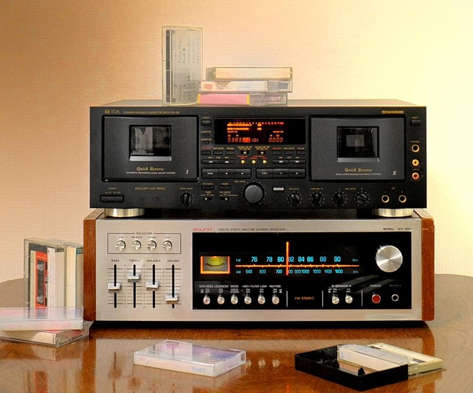 ★【動作品】SOUND KR-801 AM/FM ステレオレシーバー ♪