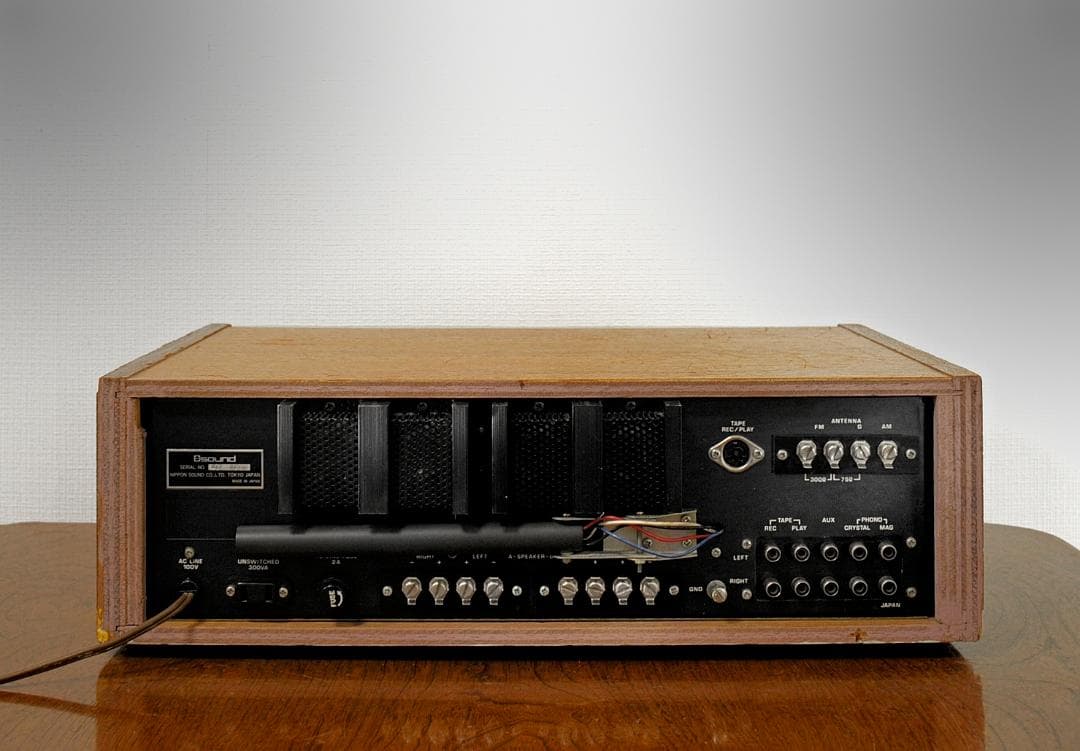 ★【動作品】SOUND KR-801 AM/FM ステレオレシーバー ♪