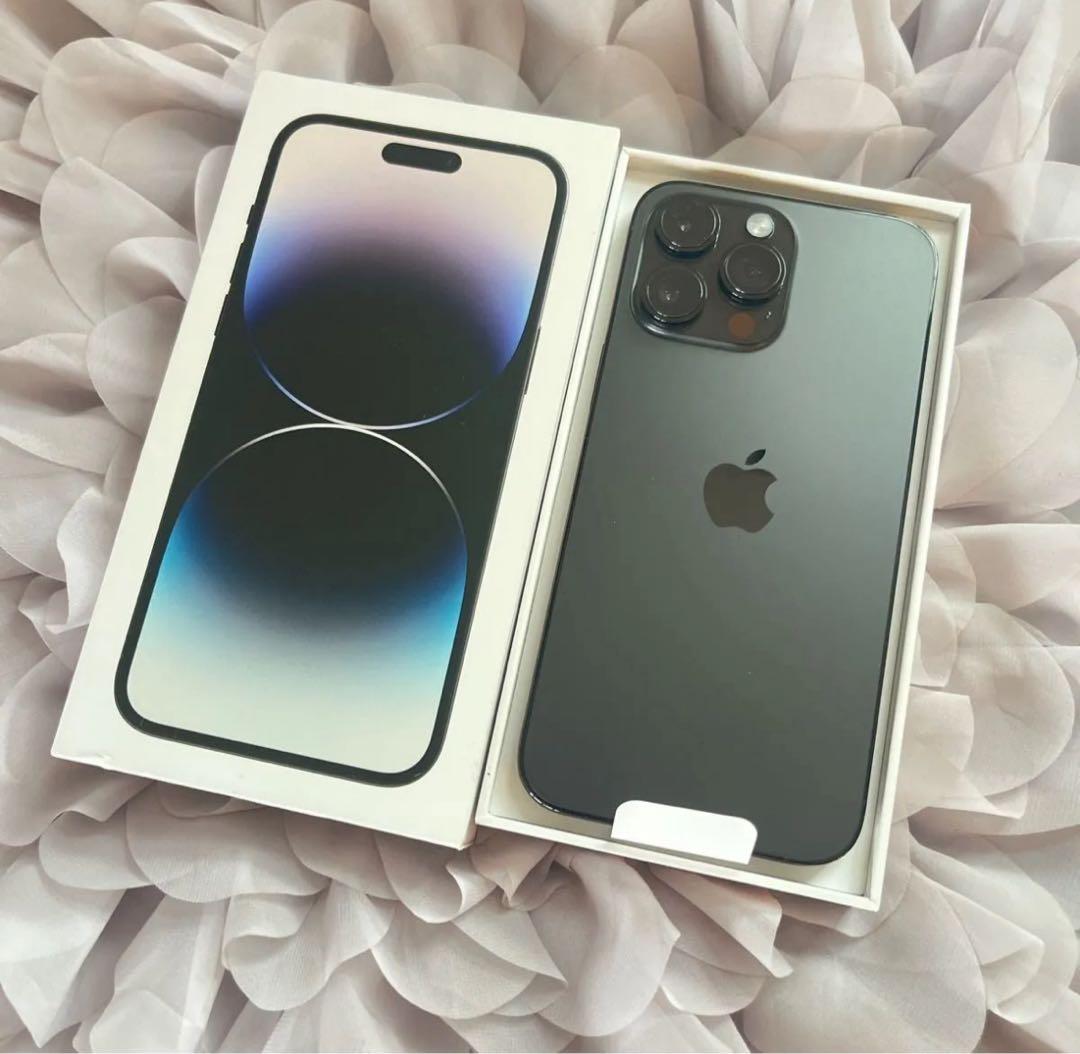 【新品】iPhone 14 pro Max 128GB ブラック　SIMフリー