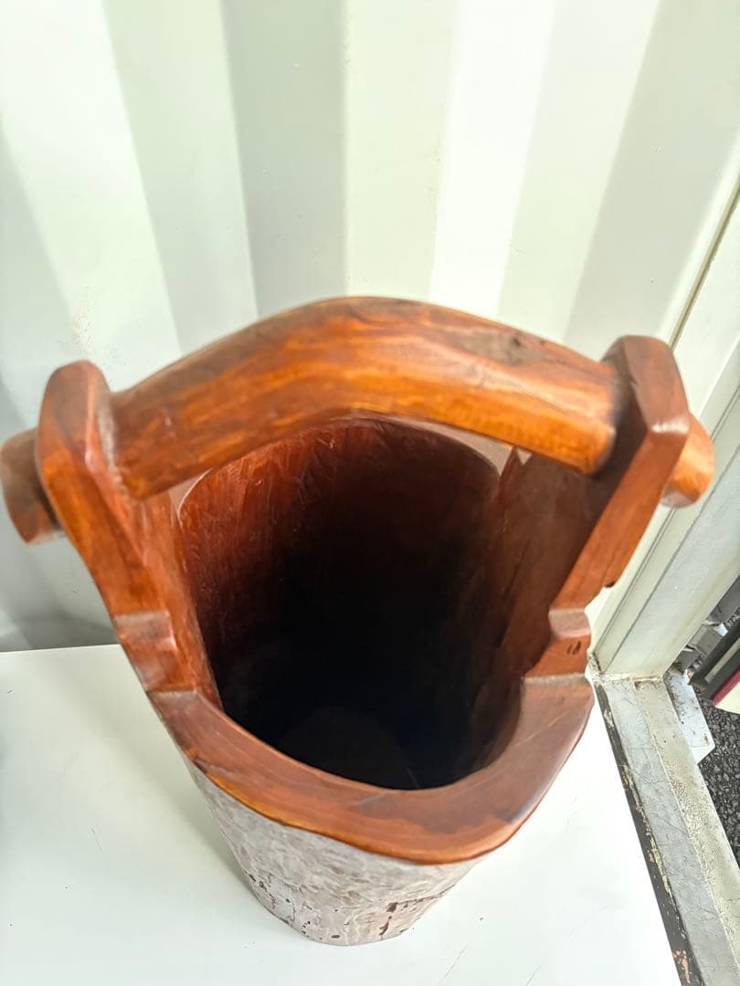 【希少品】ヴィンテージ　アンティーク　古民家家具傘立て