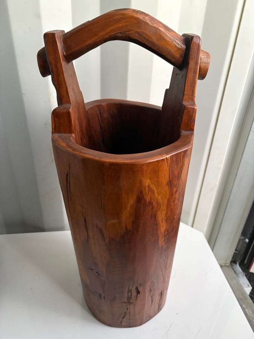 【希少品】ヴィンテージ　アンティーク　古民家家具傘立て