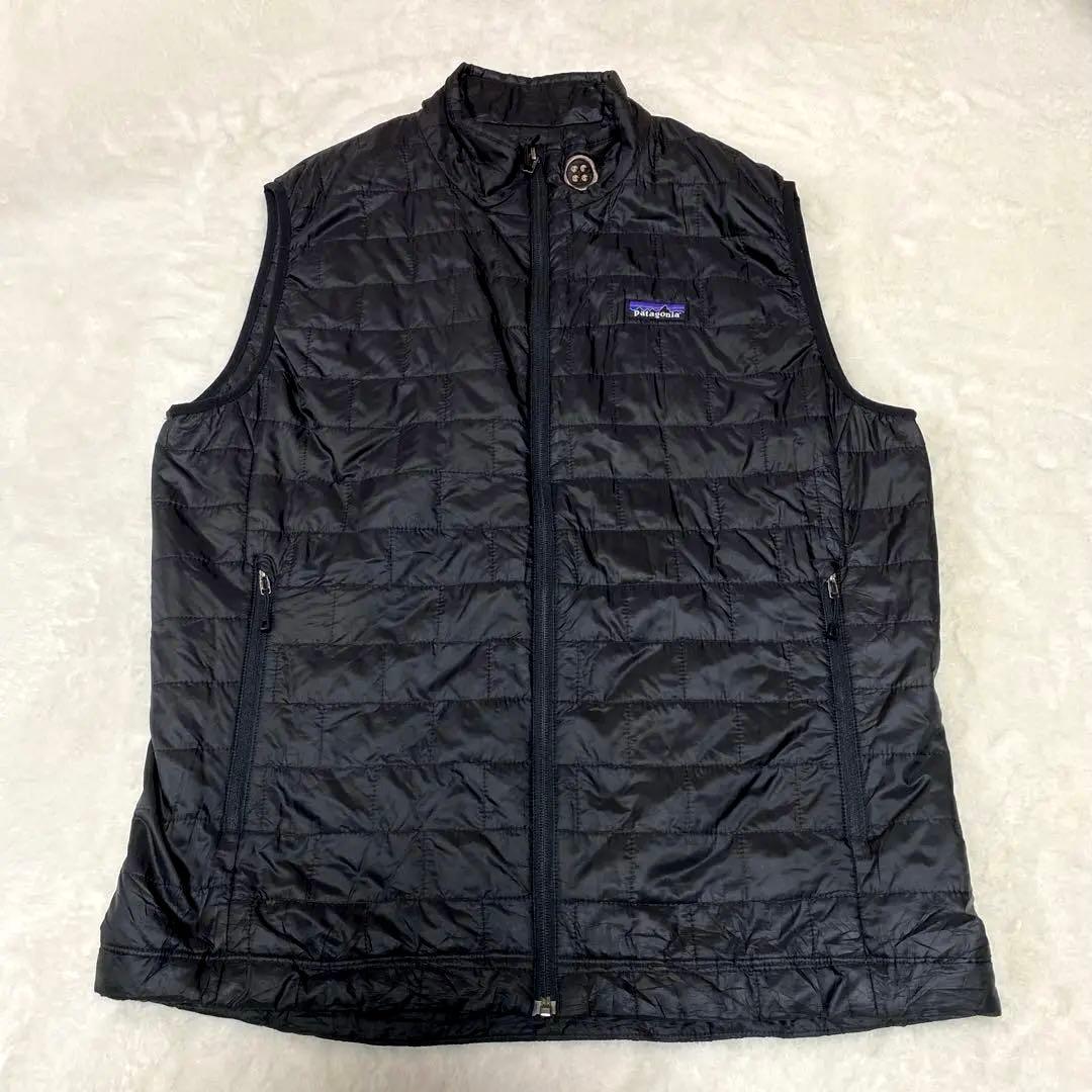 m*s様 美品　patagonia 黒 ナノパフベスト XLサイズ　primal