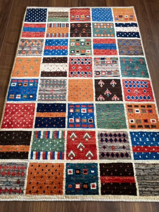 ゾランヴァリ ギャッベ 134×87cm ZOLLANVARI