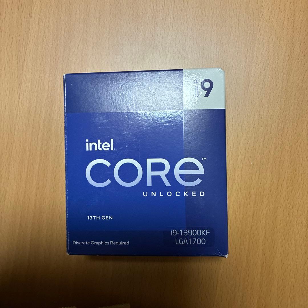 Core i9 13900KF未使用