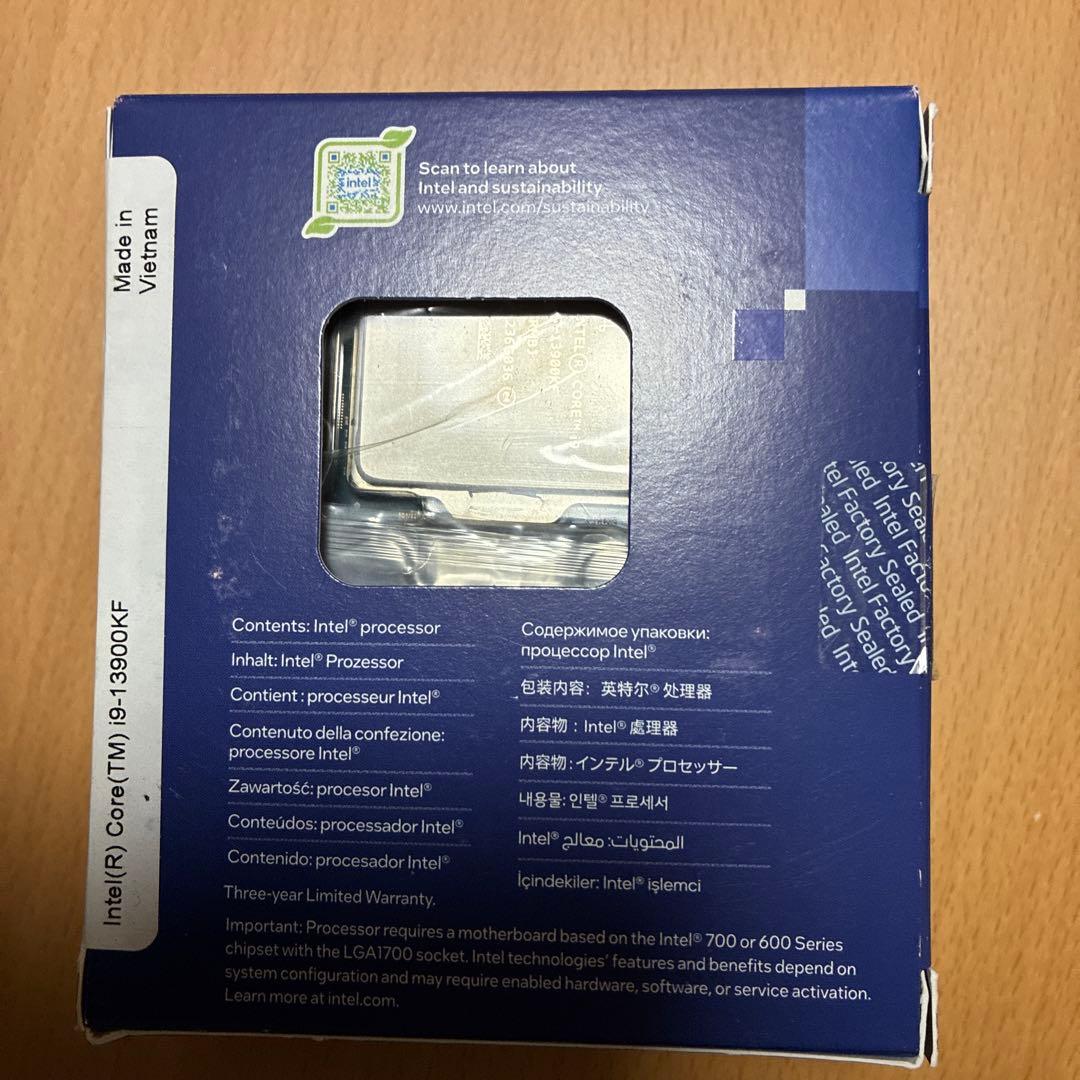 Core i9 13900KF未使用