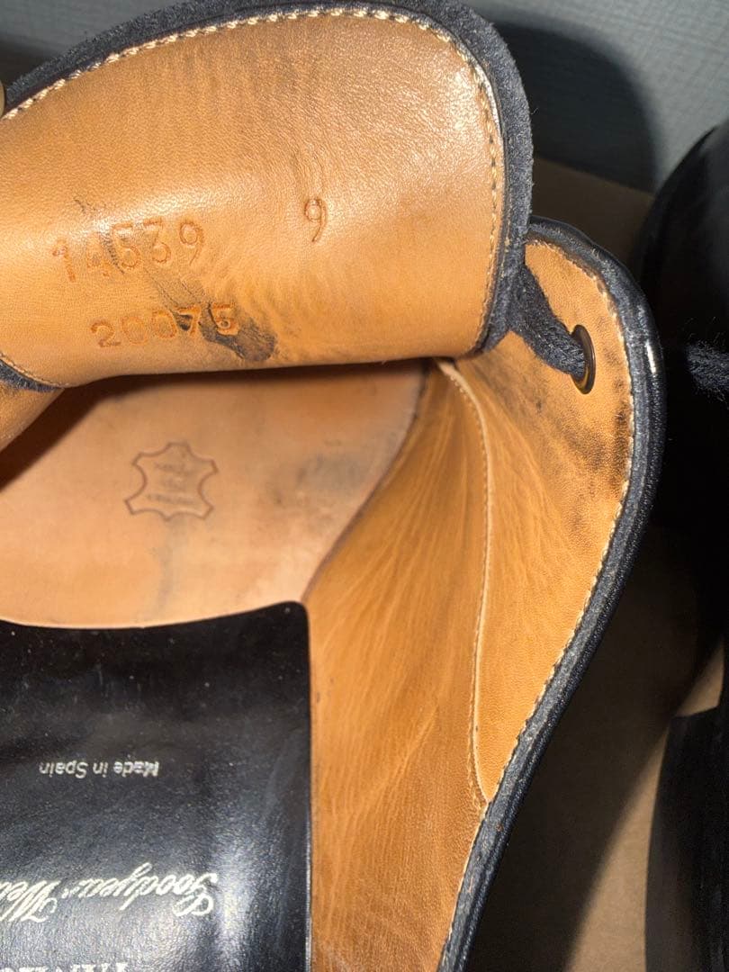 ヤンコ YANKO　Uチップ　14539 サイズ9