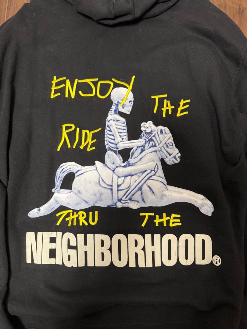 ツ*－様 CACTUS JACK × NEIGHBORHOOD HOODIE X