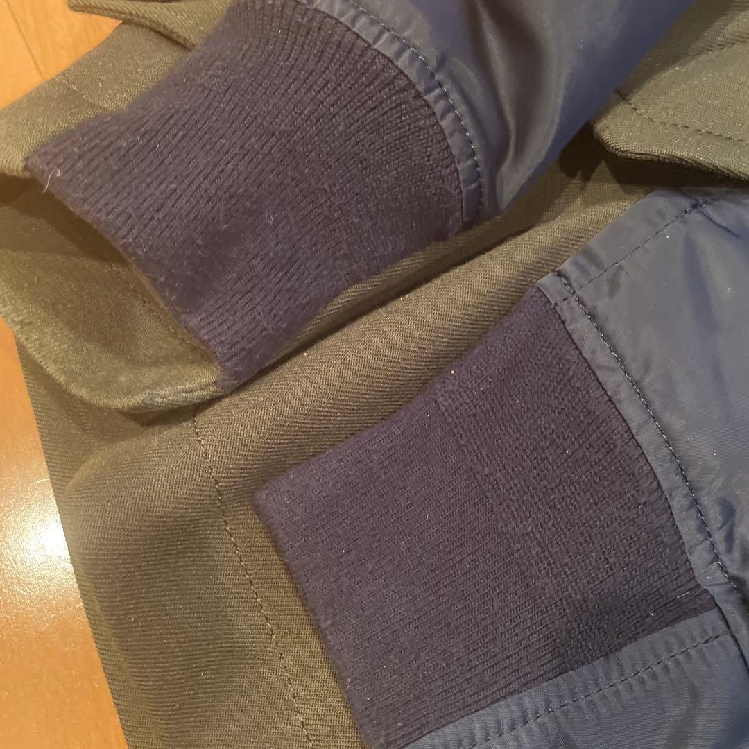 定価104500円　sacai ナイロンツイル&ウールサージ ブルゾン 1