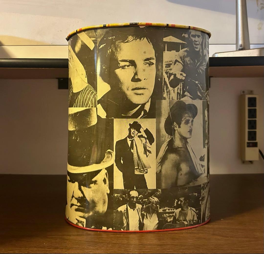 ムービースター　Cheinco ヴィンテージ　ゴミ箱　Trash Can