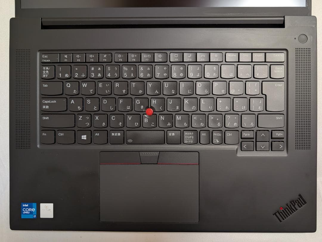 Windowsノート本体 ThinkPad P1 Gen4 i7/32G/512GB/4K/NVIDIA