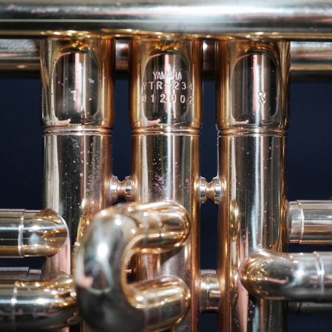 【ラッカー】YAMAHAトランペット YTR234／マウスピース