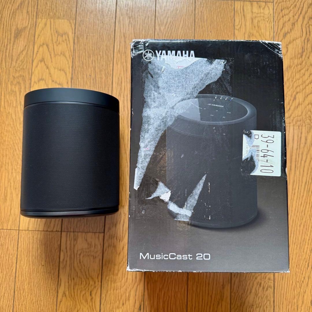 YAMAHA MusicCast 20 WX-021 ワイヤレススピーカー 黒