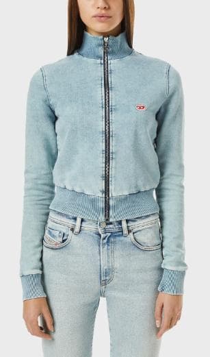 DIESEL 未使用美品 グレン期オーバルDジップデニムジャケット