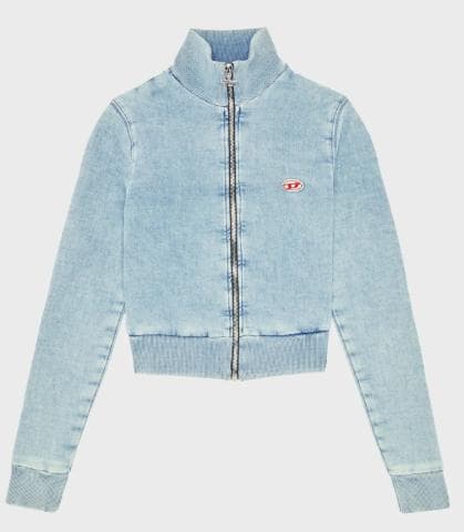 DIESEL 未使用美品 グレン期オーバルDジップデニムジャケット