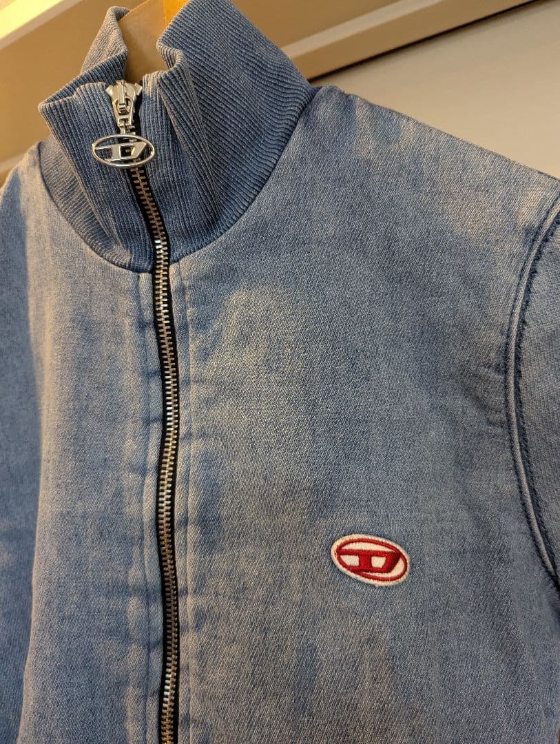 DIESEL 未使用美品 グレン期オーバルDジップデニムジャケット
