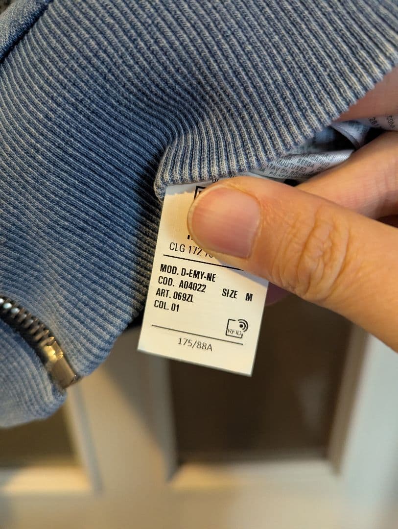 DIESEL 未使用美品 グレン期オーバルDジップデニムジャケット