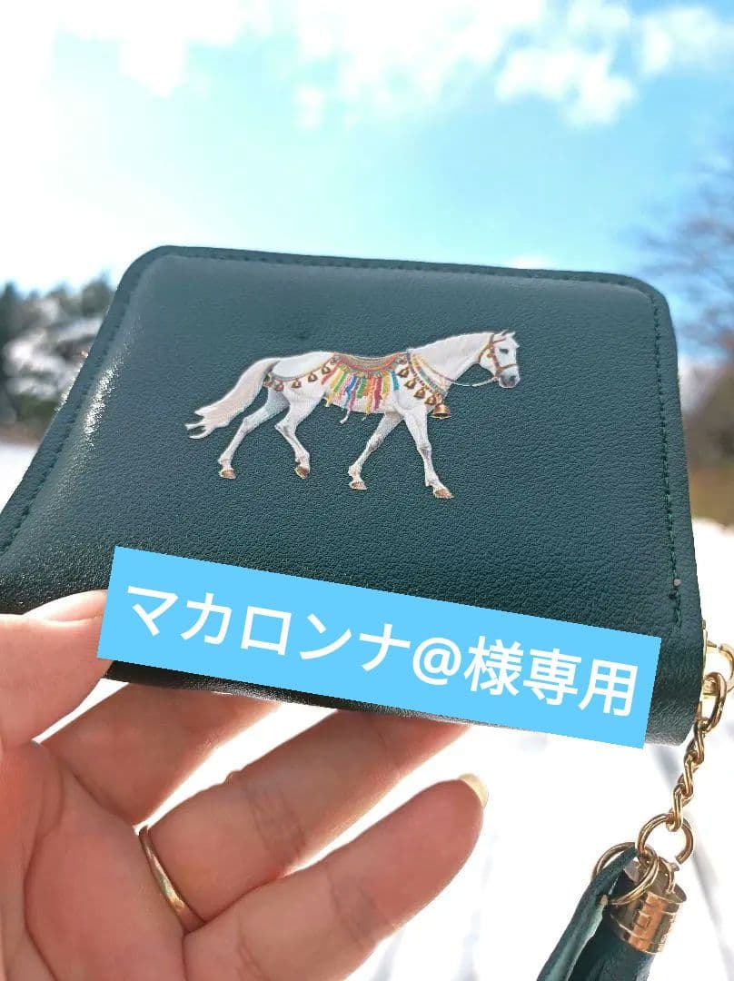 マカロンナ昨日の新月ヒーリングした小銭入れ