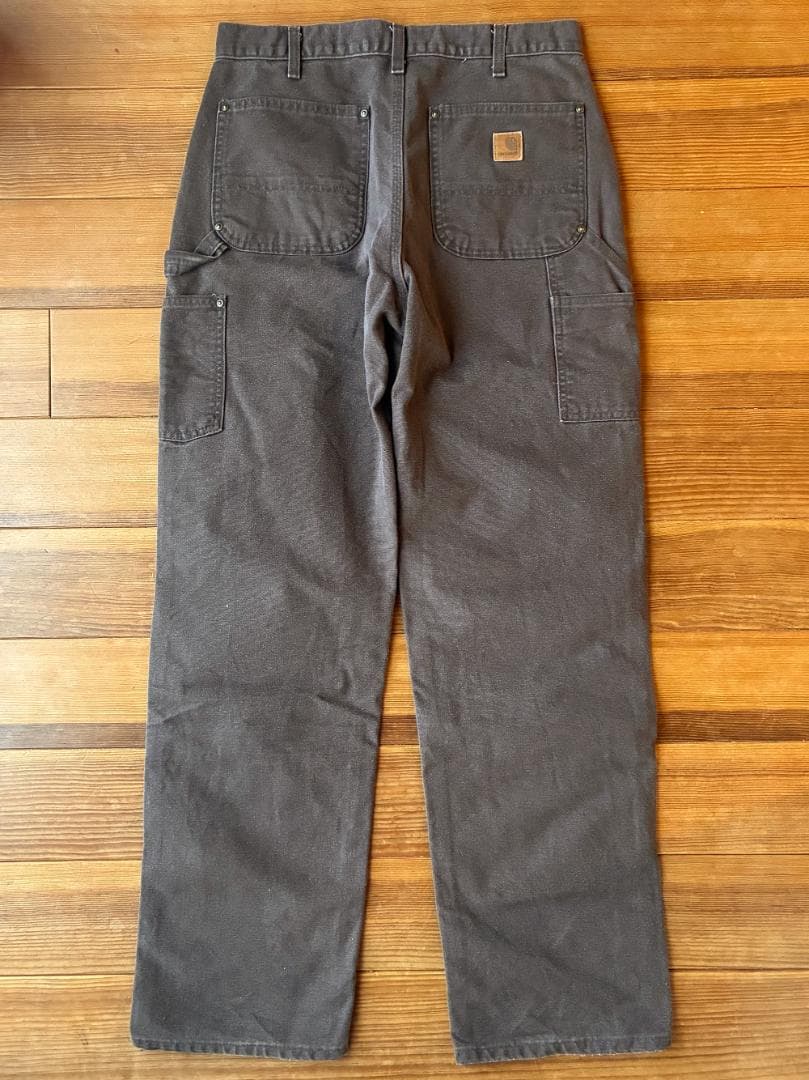 00s Carhartt B136 DKB ダブルニーダックパンツ W32L32