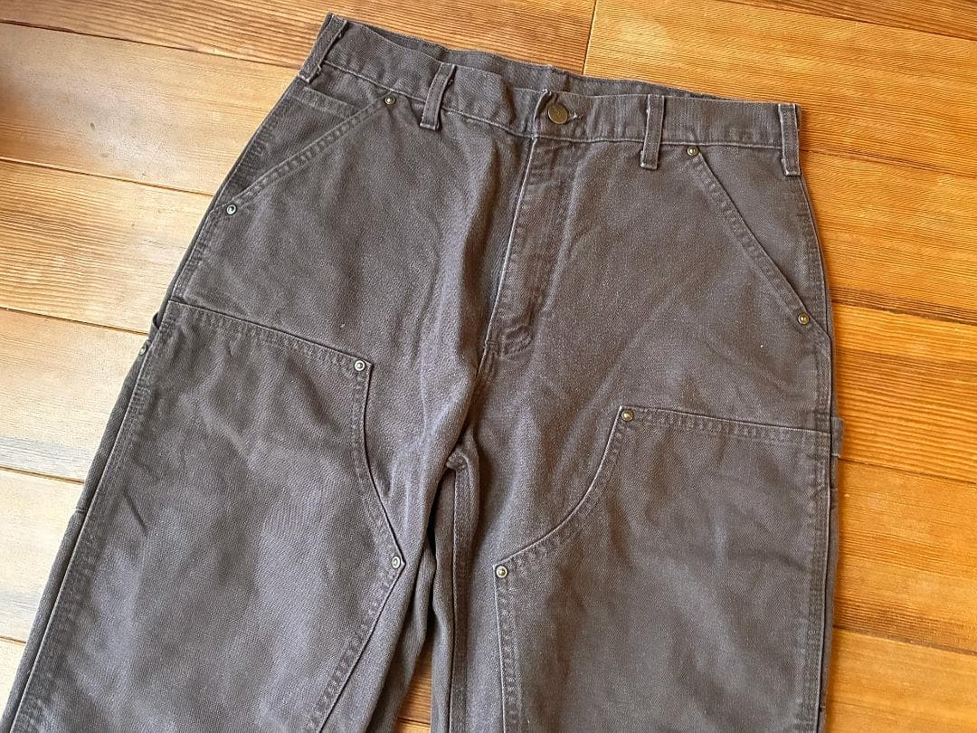 00s Carhartt B136 DKB ダブルニーダックパンツ W32L32