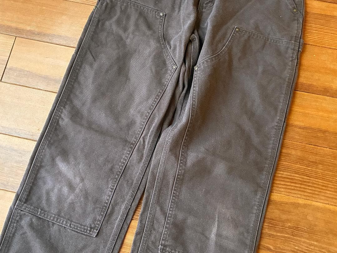 00s Carhartt B136 DKB ダブルニーダックパンツ W32L32