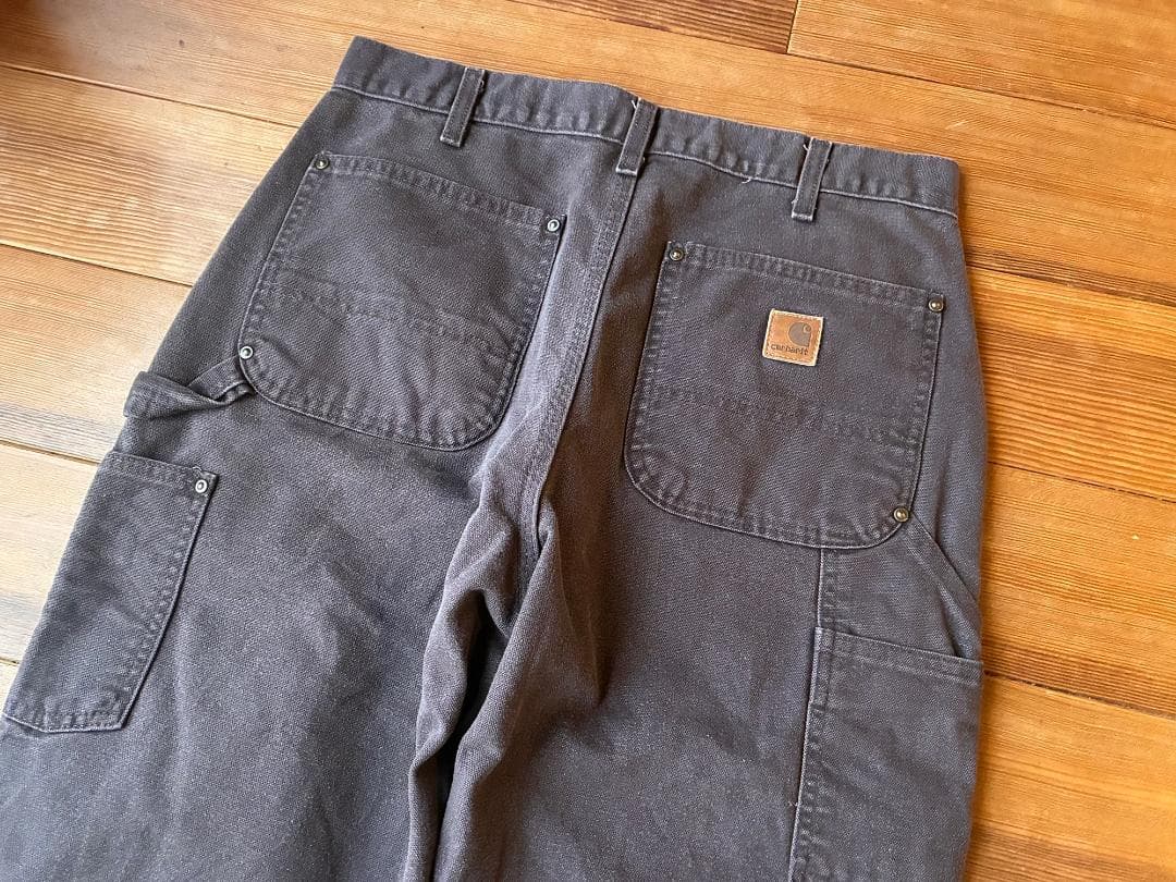 00s Carhartt B136 DKB ダブルニーダックパンツ W32L32