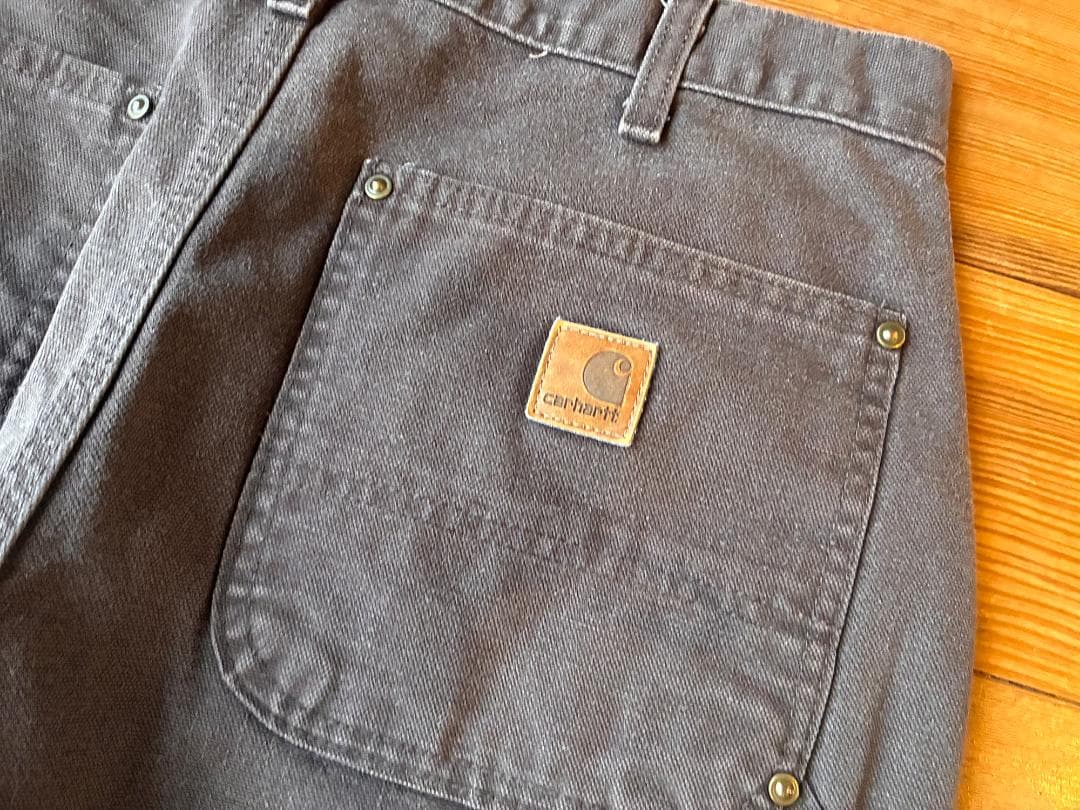 00s Carhartt B136 DKB ダブルニーダックパンツ W32L32