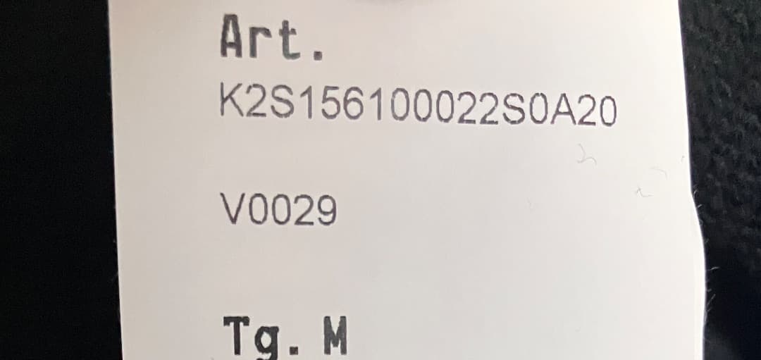 新品 M 25aw Stone  ロゴパッチスウェット 18690