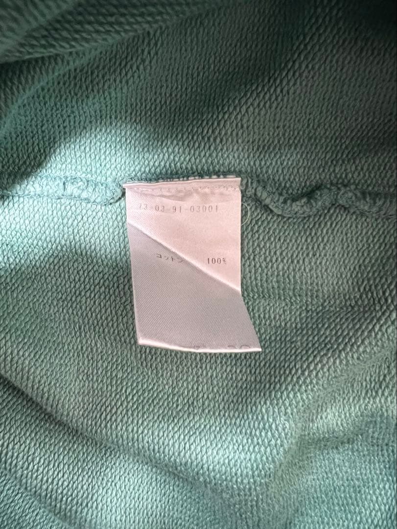 DRIES VAN NOTEN ミントグリーン スウェット