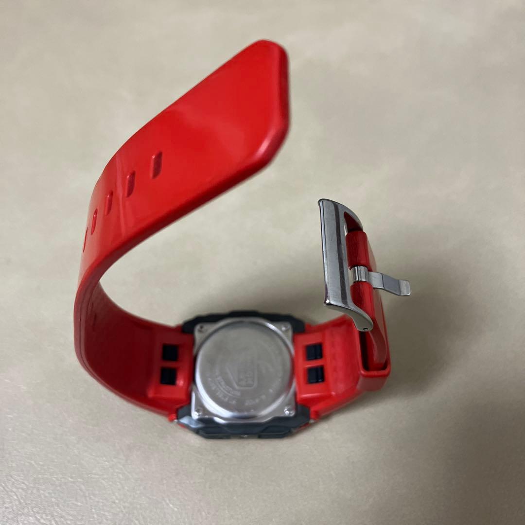 G-SHOCK G-8100 赤 電池交換済 稼働品 レア 廃盤 W6211