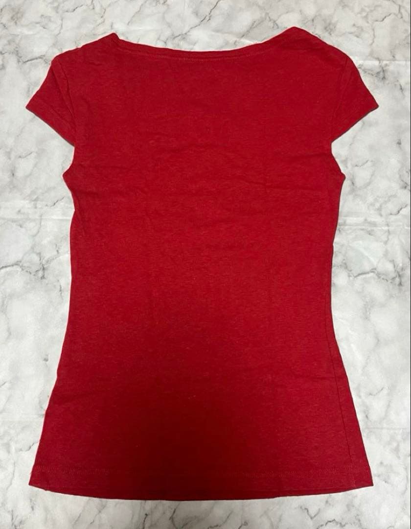 【美品】Vivienne Westwood ワインレッド 変形Tシャツ サイズ2