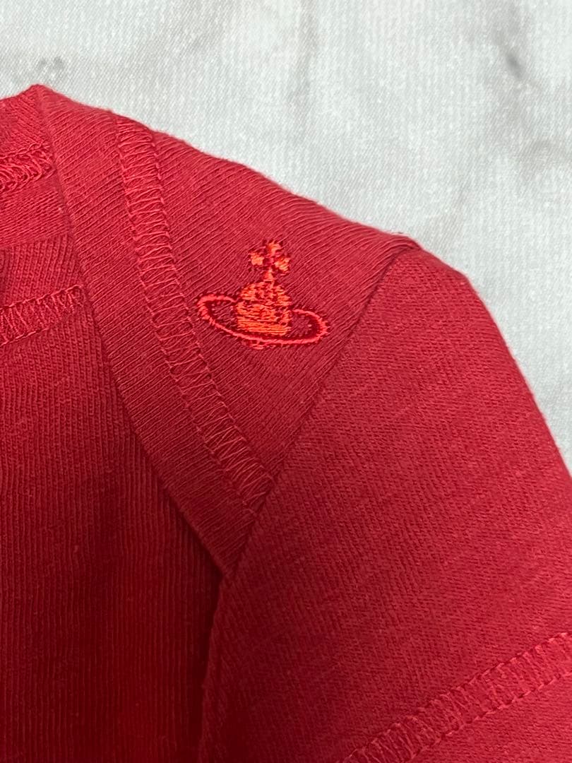 【美品】Vivienne Westwood ワインレッド 変形Tシャツ サイズ2