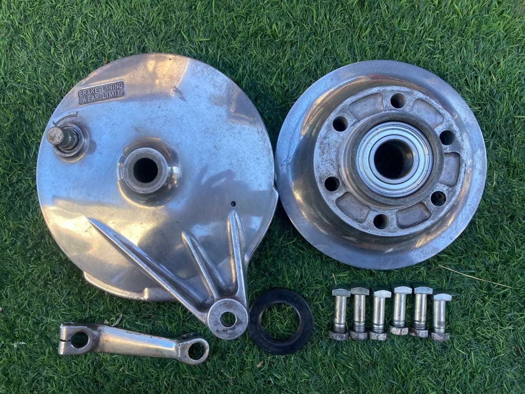 GS400 GSX400E ザリ カタナ 星キャス用ブレーキパネル ハウジング