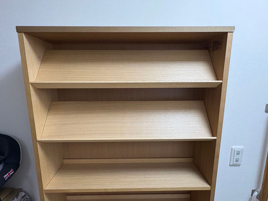 無印良品 MUJI 組み合わせて使える木製収納 ミドルタイプ 奥行21cm①