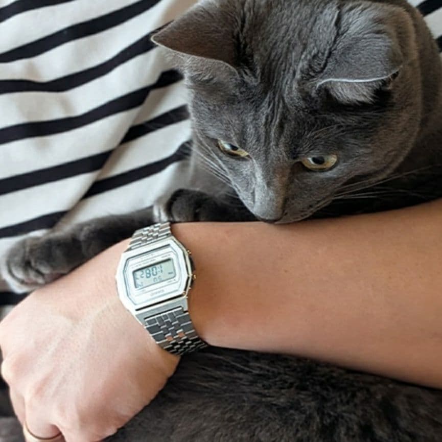 ◇新品未使用◇ A1000A-7JF フルメタル レトロ調 CASIO