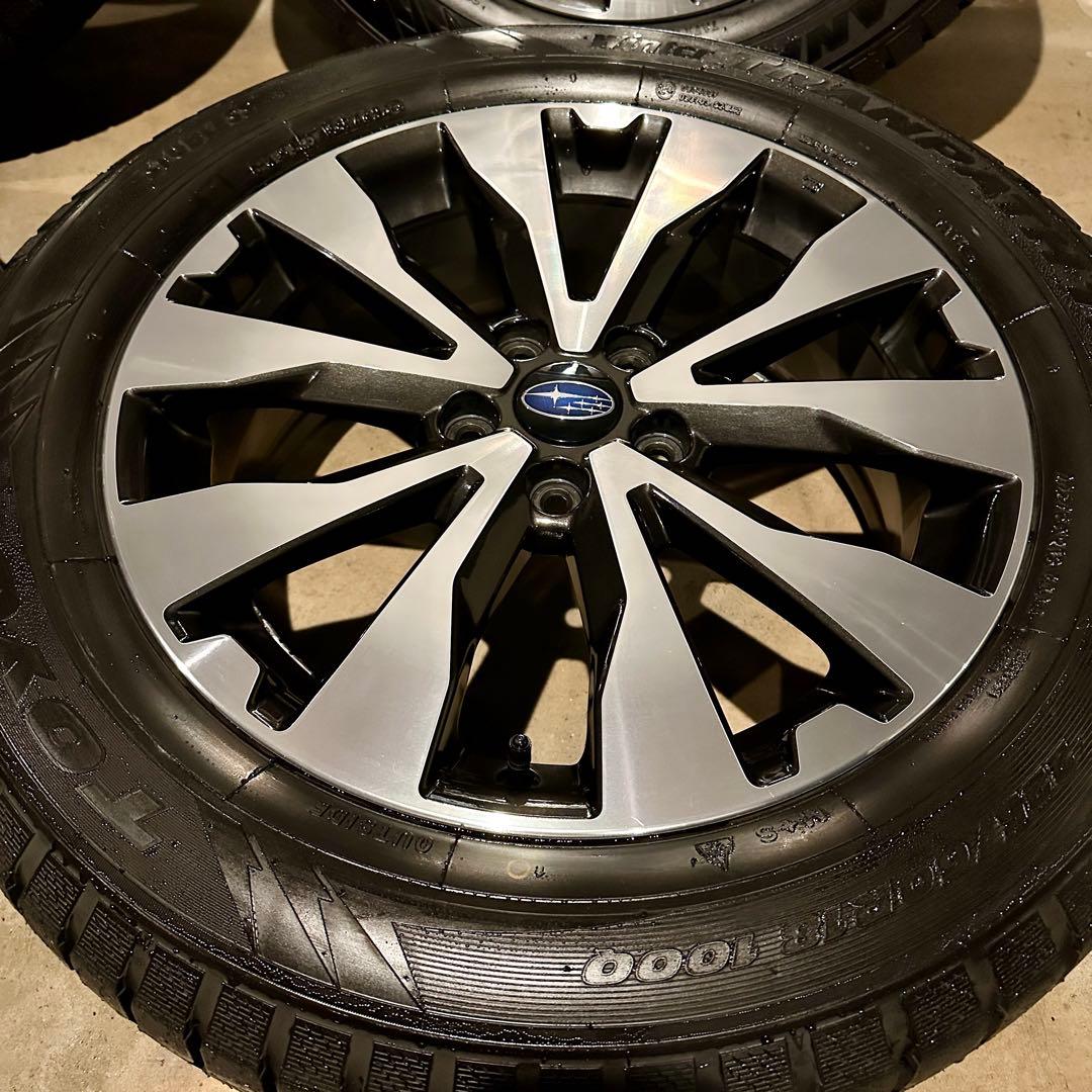 【最終値下げ】アウトバックBS9純正ホイール＆スタッドレス4本セット