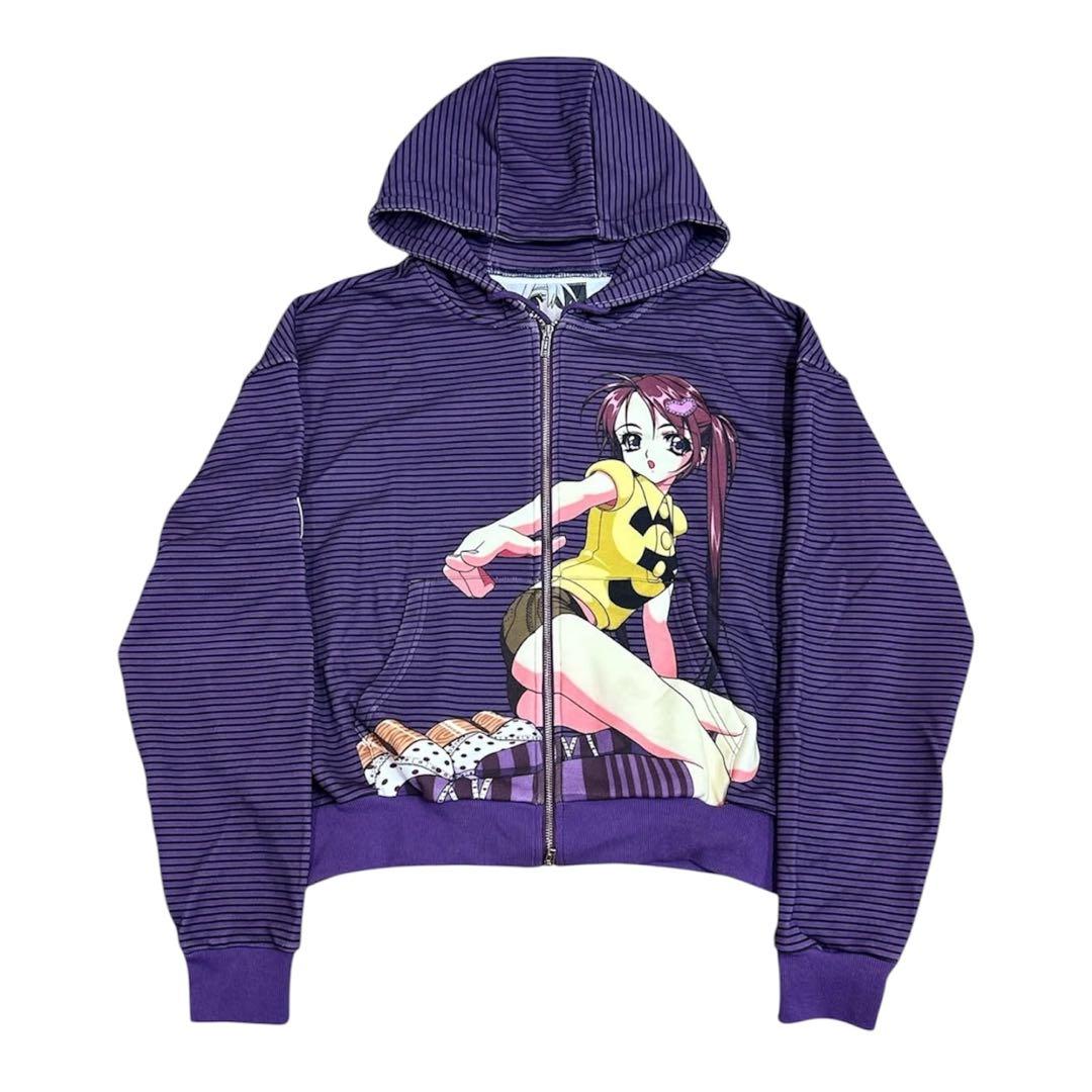 Yumin Haボーダーパーカー