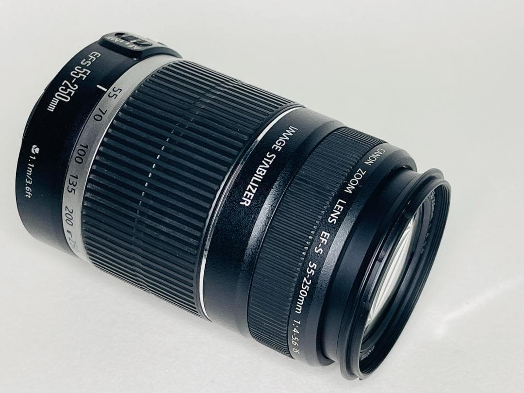 美品‼️Canon キャノン EF-S 55-250mm f4-5.6 IS