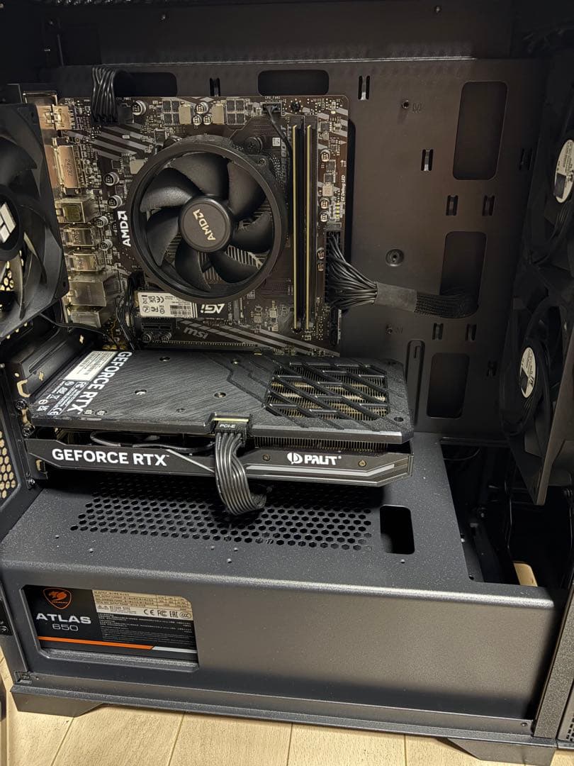 【美品】ゲーミングデスクトップpc Ryzen75700x RTX4060ti