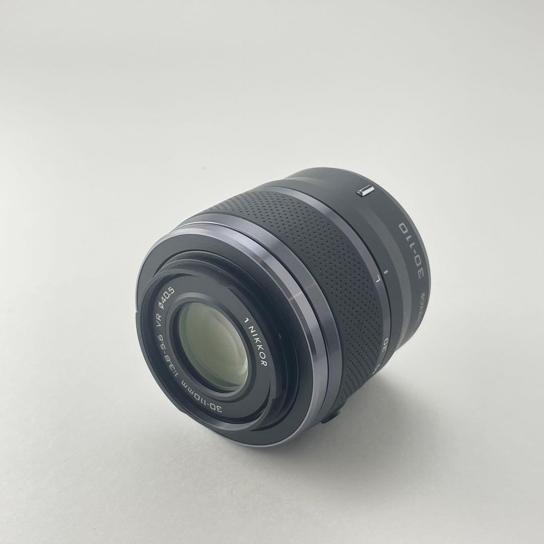 【極上美品・返品保証】Nikon1 S1ブラック 標準レンズキット