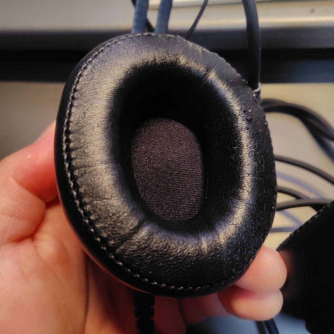 【audio-technica】ATH-M60x モニターヘッドホン　有線3m