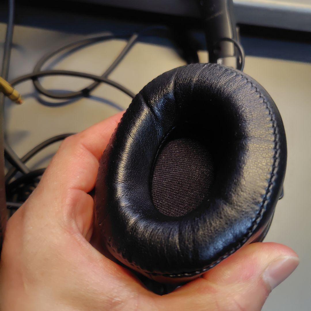 【audio-technica】ATH-M60x モニターヘッドホン　有線3m