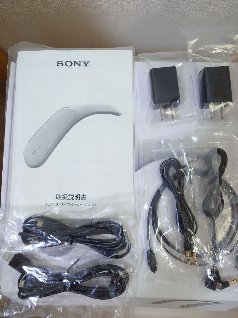 SONY SRS-WS1 ネックスピーカー ホワイト