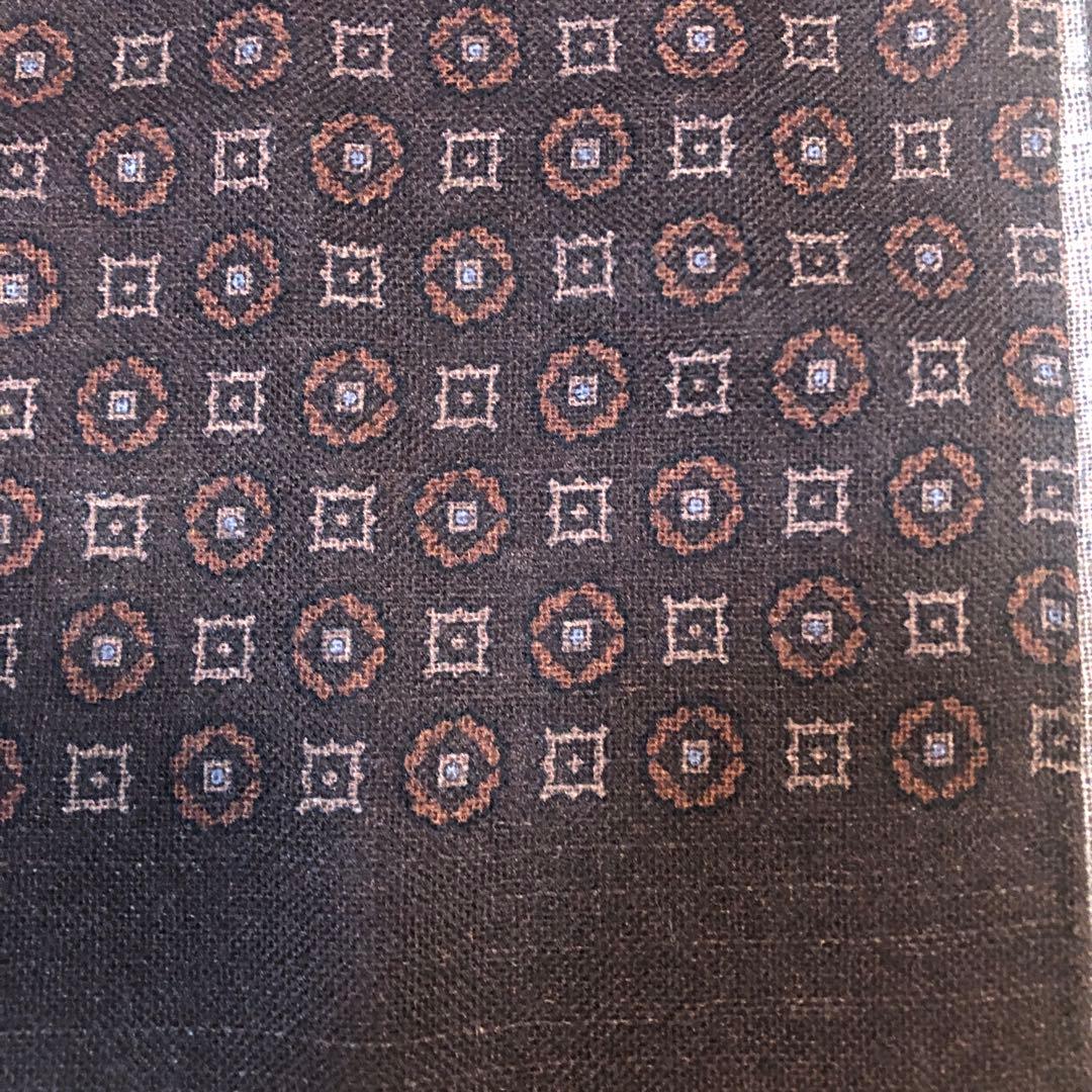 リクエスト値下未使用タグ付】イタリ製『gotairiku』大判ウールストール