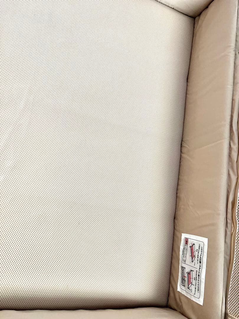 アップリカ 折りたたみベビーベット ココネルエアー ココアブラウン