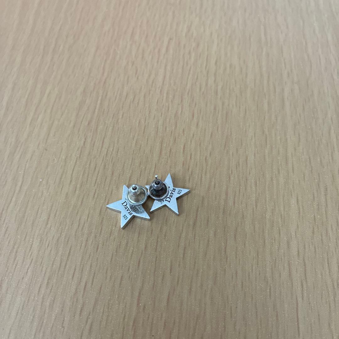 ジャスティンデイビス　スター　STAR 星　ピアス