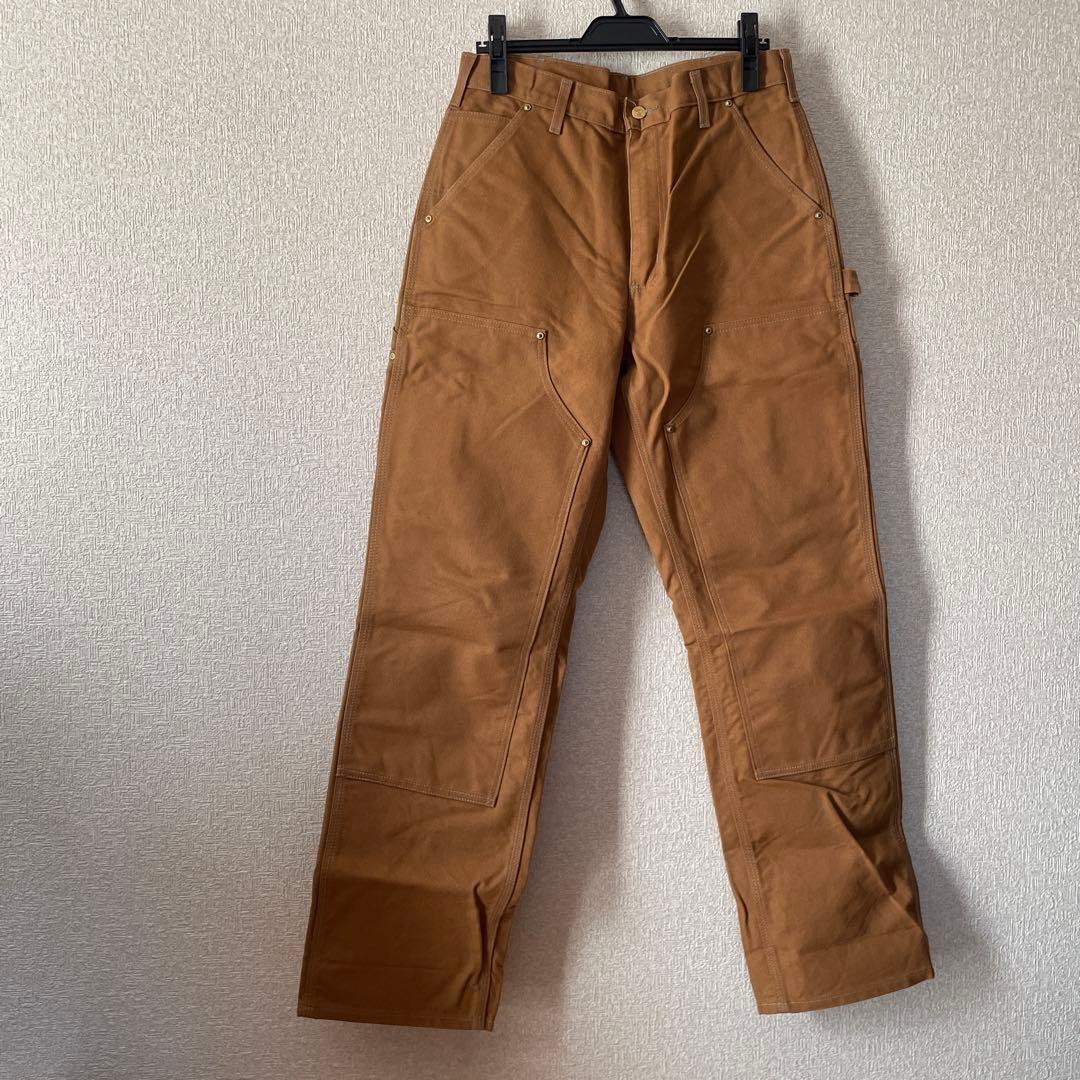 Carhartt USA B01 brown double knee 32×32