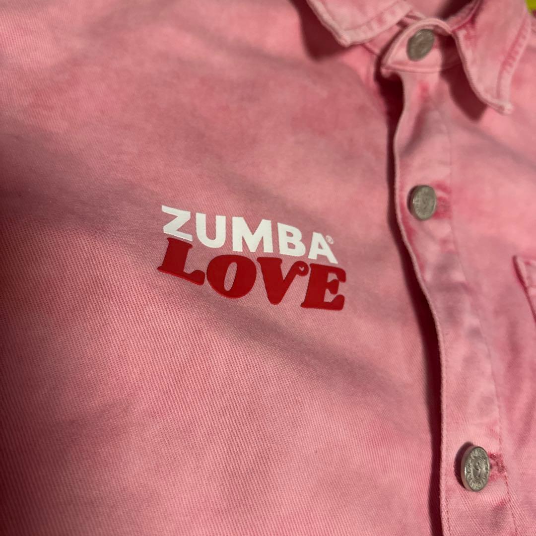 本日お値下げ！ZUMBA シャツ ウォッシュピンク