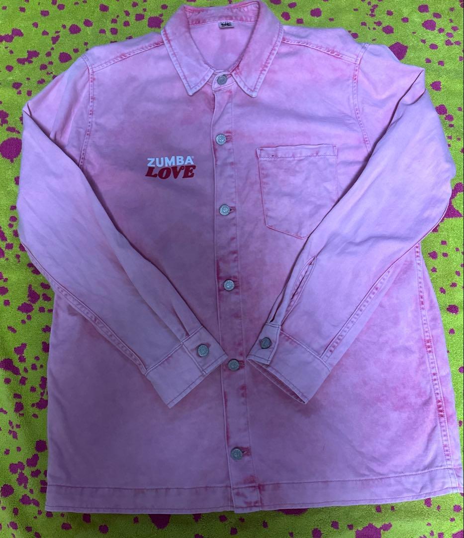 本日お値下げ！ZUMBA シャツ ウォッシュピンク