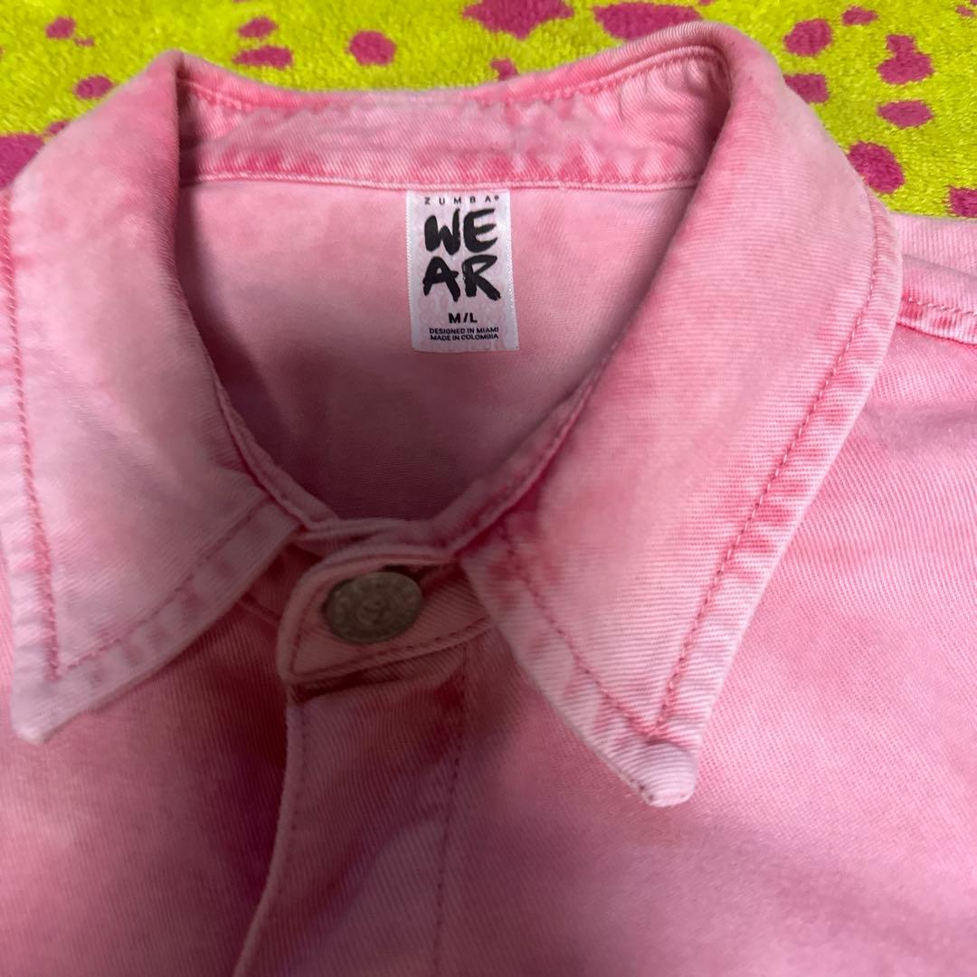 本日お値下げ！ZUMBA シャツ ウォッシュピンク