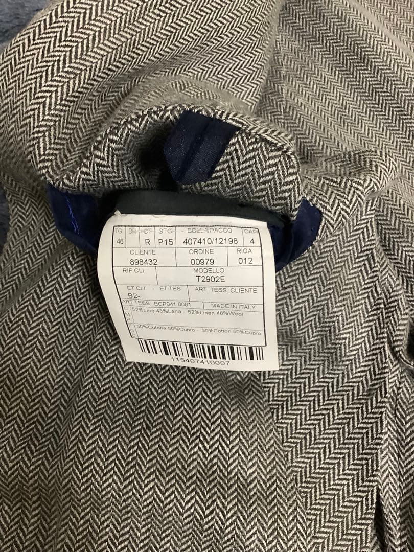 ボリオリ　ジャケット　グレー